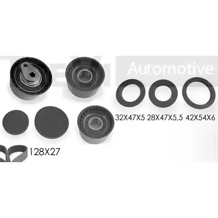 Комплект ремня ГРМ TREVI AUTOMOTIVE KD1245S1 SK3220D/2S1 1194570058 RPK3220D/2 S1 изображение 0