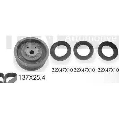 Комплект ремня ГРМ TREVI AUTOMOTIVE SK3239DS 1194570187 KD1265S RPK3239D S