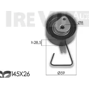 Комплект ремня ГРМ TREVI AUTOMOTIVE KD464 1194570456 097 147 KD1315 изображение 0