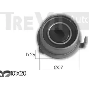 Комплект ремня ГРМ TREVI AUTOMOTIVE 1194570540 KD1334 KD487 0 97120 изображение 0