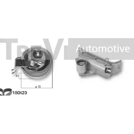 Комплект ремня ГРМ TREVI AUTOMOTIVE 1194570585 19 87948090 KD1346 1987948162
