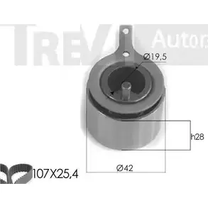 Комплект ремня ГРМ TREVI AUTOMOTIVE 09710 0 1194570623 KD506 KD1353