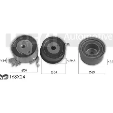Комплект ремня ГРМ TREVI AUTOMOTIVE RPK3356D/1 KD1384 KD82 9 1194570733 изображение 0