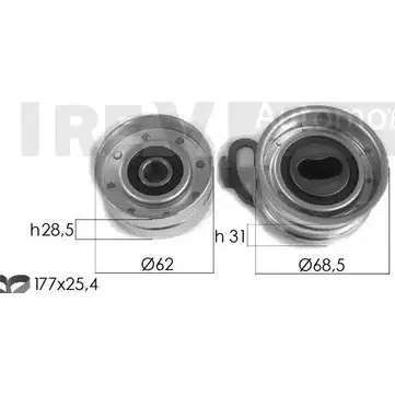 Комплект ремня ГРМ TREVI AUTOMOTIVE KD1405 1987946309 350 3573 1194570805