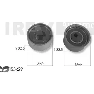 Комплект ремня ГРМ TREVI AUTOMOTIVE 1194570921 KD1431 RPK341 0D SK3410D