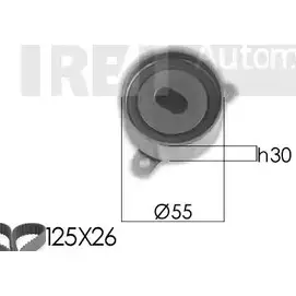 Комплект ремня ГРМ TREVI AUTOMOTIVE 1194570997 SK3437D RP K3437D KD1455