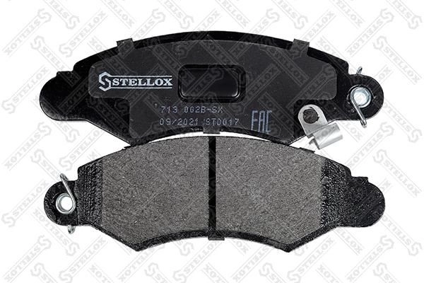 Тормозные колодки дисковые, комплект STELLOX 713 002B-SX 4057276260337 60152554 871 8O изображение 1