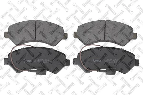 Тормозные колодки дисковые, комплект STELLOX N 7QKI 1266945061 000 674B-SX - Изображение 1