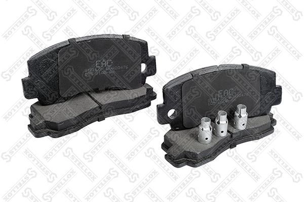 Тормозные колодки дисковые, комплект STELLOX 4057276085374 3601811 105 010B-SX F3YK J - Изображение 1