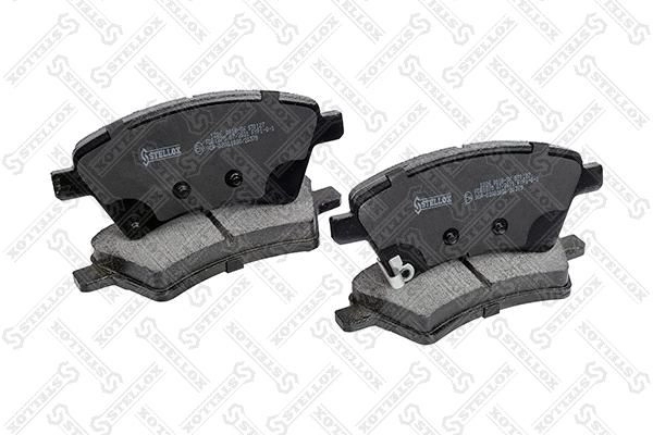 Тормозные колодки дисковые, комплект STELLOX E8R5N V 1226 001B-SX 3603669 изображение 0