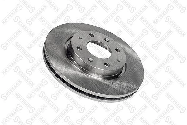 Тормозной диск STELLOX V7 HY0VL 6020-1145VK-SX 1267981993 - Изображение 1