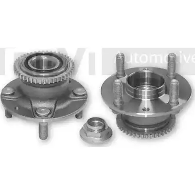 Ступичный подшипник, комплект TREVI AUTOMOTIVE WB1473 1194588594 30 742 3660818