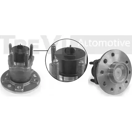 Ступичный подшипник, комплект TREVI AUTOMOTIVE 4024 2 WB1648 1194589638 4108331
