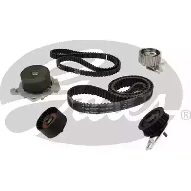Водяной насос, помпа + комплект зубчатого ремня GATES TCKWP791 T 1646 T42060 1194662647 изображение 0