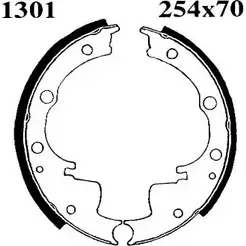 Комплект тормозов, барабанный тормозной механизм BSF 6258 PRIHJY2 062 58 1194744655 изображение 0