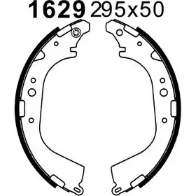 Комплект тормозов, барабанный тормозной механизм BSF 6386 97P208 063 86 1194744770 изображение 0