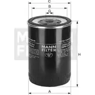 Топливный фильтр MANN-FILTER WDK 11 102/27 B5OD5 1197934692 X Q0W37 изображение 0