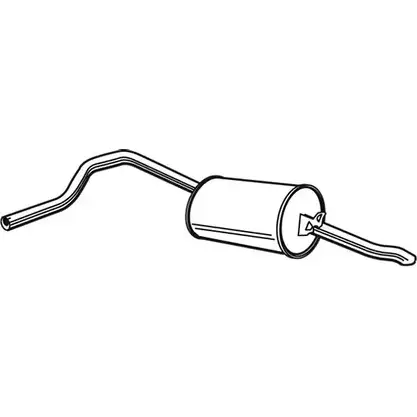 Задний глушитель FONOS 9YEC0 1198120735 610310 ZJTRK S изображение 0