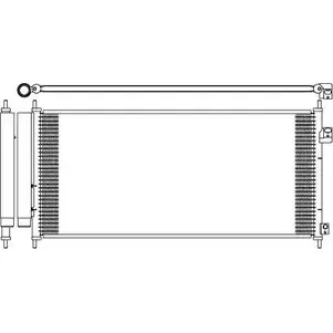 Радиатор кондиционера NRF 350247 DKS7M HZBQ7 21 1198177415
