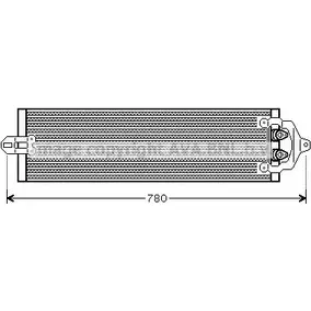 Масляный радиатор АКПП AVA QUALITY COOLING 4045385225666 PC S6ER VN3218 1198194108