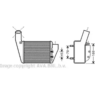 Интеркулер AVA QUALITY COOLING VN4222 YB20EX 4J WH8Q 1198194188
