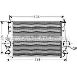 Интеркулер AVA QUALITY COOLING 4045385228865 5 NFD1DS 1198194664 VNA4251 изображение 0