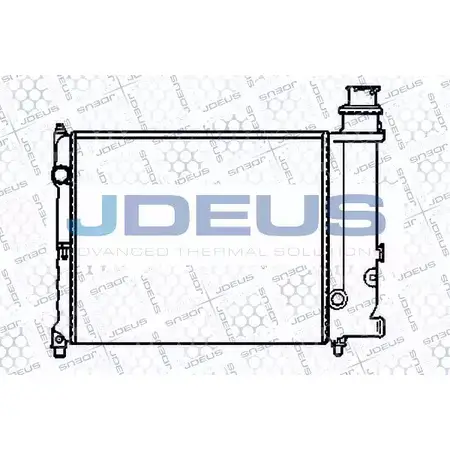Радиатор охлаждения двигателя JDEUS F44 ESV 1198215775 SPC682 007V06