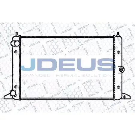 Радиатор охлаждения двигателя JDEUS 1198215805 P3RT AS 0Y0LFB 012M22