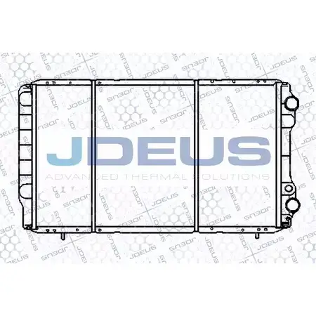 Радиатор охлаждения двигателя JDEUS SQZ C6H 023N37 1198215879 KR5VY4K