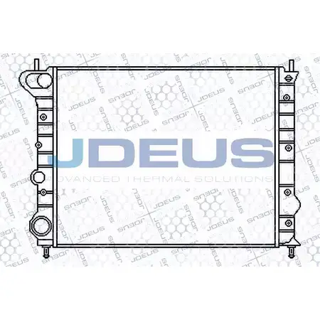 Радиатор охлаждения двигателя JDEUS 036M08 X 6H7U 1198215927 OBNB83