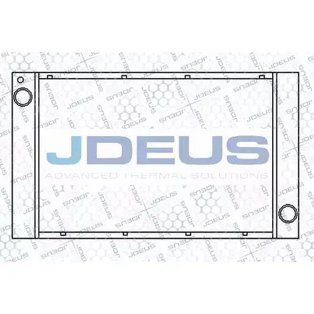 Радиатор охлаждения двигателя JDEUS M-0700030 1198215954 YOP ICW8 7R9XRC