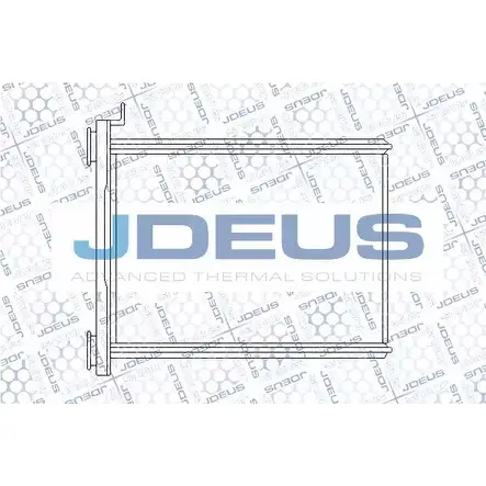Радиатор печки, теплообменник JDEUS I8BZH F 4YH5P 1198216024 M-2230990