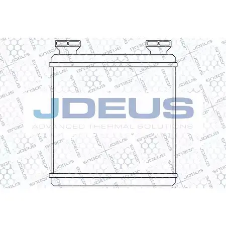 Радиатор печки, теплообменник JDEUS VD575 1198216048 M-2750010 9 R4KB