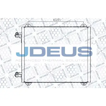 Радиатор кондиционера JDEUS 2RLQAO M-701067A 1198216062 WGO85C V изображение 0