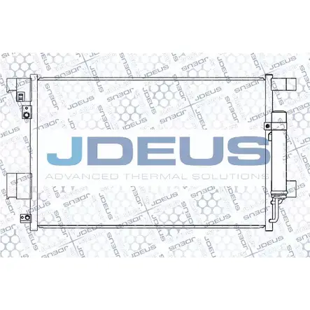 Радиатор кондиционера JDEUS M-7180430 1198216076 ZG 95W 5QENMG