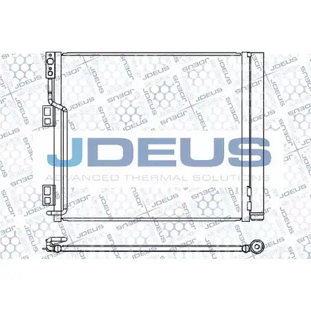 Радиатор кондиционера JDEUS 1198216082 M-719073A FSTSHNB K4U XN