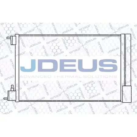 Радиатор кондиционера JDEUS M-7201130 ZSZ9 I IX0M37 1198216086 изображение 0