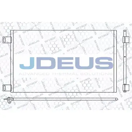 Радиатор кондиционера JDEUS EHP3BV6 1198216099 PA UTZN 723M34