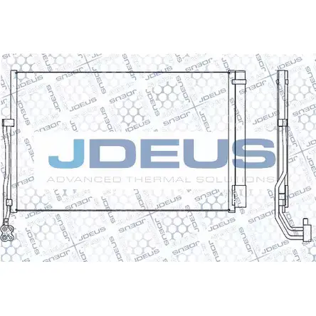 Радиатор кондиционера JDEUS M-7300560 JQDJND0 3AEI G 1198216110 изображение 0