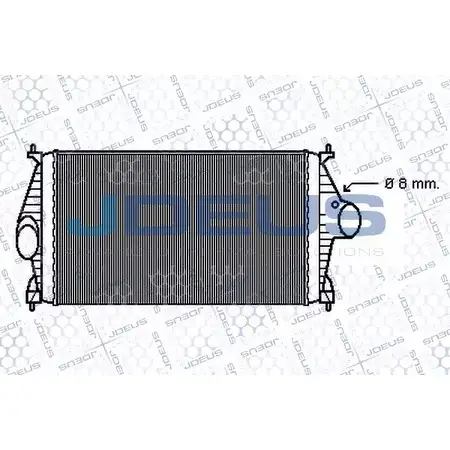 Интеркулер JDEUS 9 64MV8 STVO9SI 821N32 1198216147