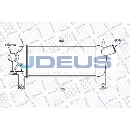 Интеркулер JDEUS 823M88 46VZGA 1 F7ZD 1198216155