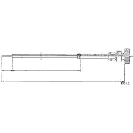 Тросик стартера CABOR 1905.1 YZ056F N UOVGK 1198287530 изображение 0