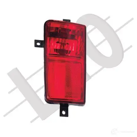 Задний противотуманный фонарь ABAKUS W RBA3R 1424309565 01653875rhd