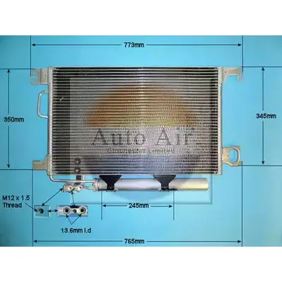Радиатор кондиционера AUTO AIR GLOUCESTER 16-1316 0QDHCO W GDTR 1198289056 изображение 0
