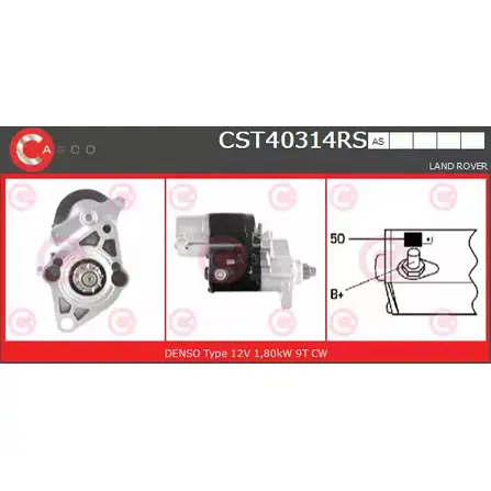 Стартер CASCO BF LP6AC CST40314RS 02HJWU 1198302331