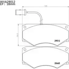 Тормозные колодки, дисковые, комплект AUTOMOTOR FRANCE 1198304590 PBP9932 MX UZS RWVA2 изображение 0