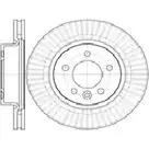 Тормозной диск AUTOMOTOR FRANCE ADC0406 QAF 037 1198304715 5QIP8Z изображение 0