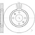 Тормозной диск AUTOMOTOR FRANCE PDC3156 X1SXV 1198304852 PU 6HG изображение 0