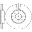 Тормозной диск AUTOMOTOR FRANCE PDC3562 3LBWONL D3 GD62 1198304894 изображение 0