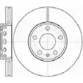 Тормозной диск AUTOMOTOR FRANCE PDC3723 1198304904 6CKI 58 QE7YJE изображение 0